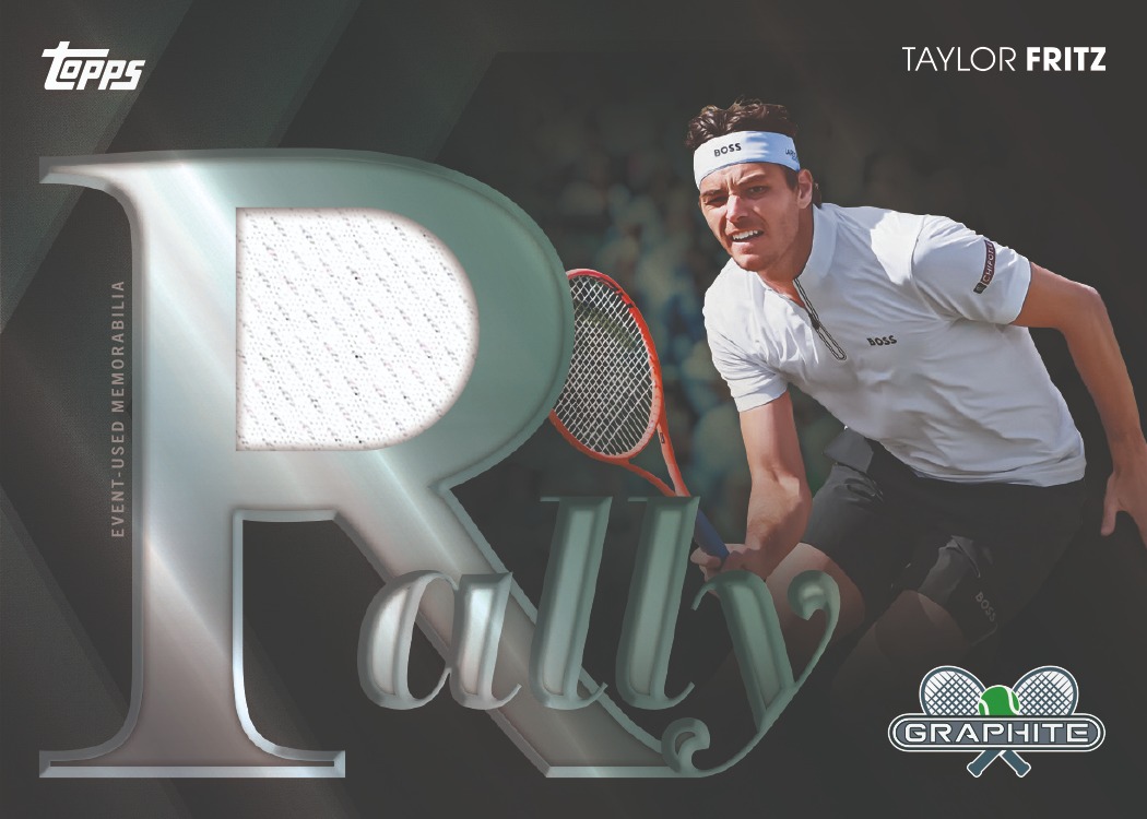 Example Topps Graphite Tennis Card
