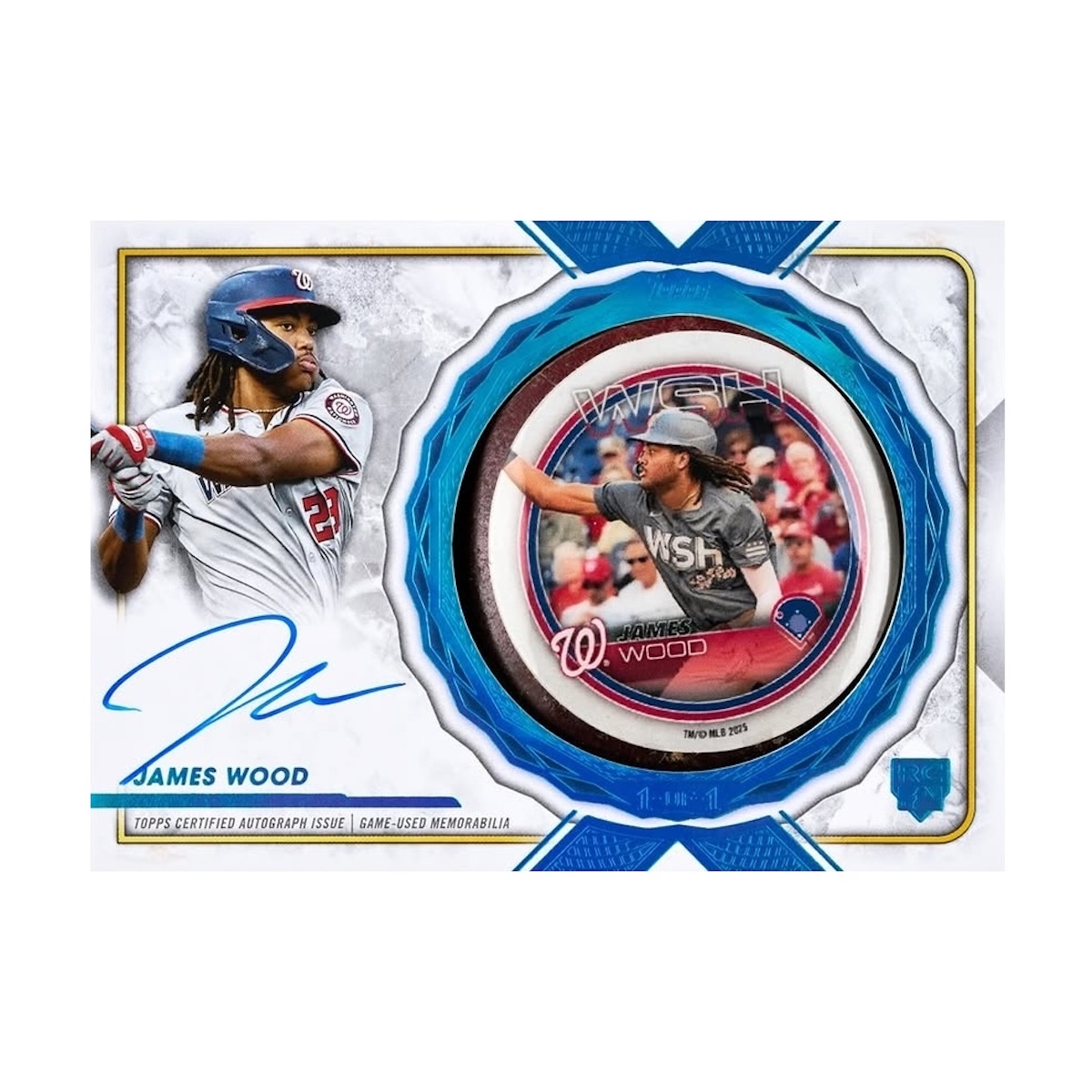 Example Topps Inception Baseball Card