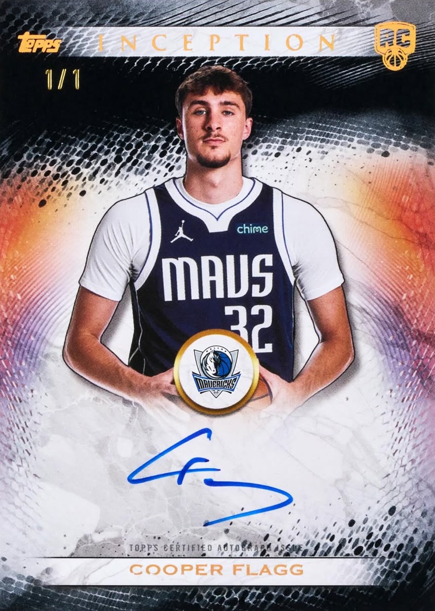 Example Topps Inception Basketball Card