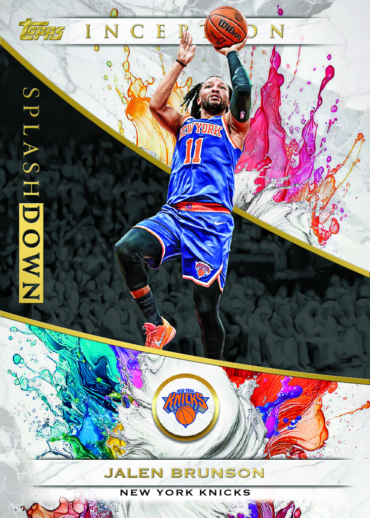 Example Topps Inception Basketball Card