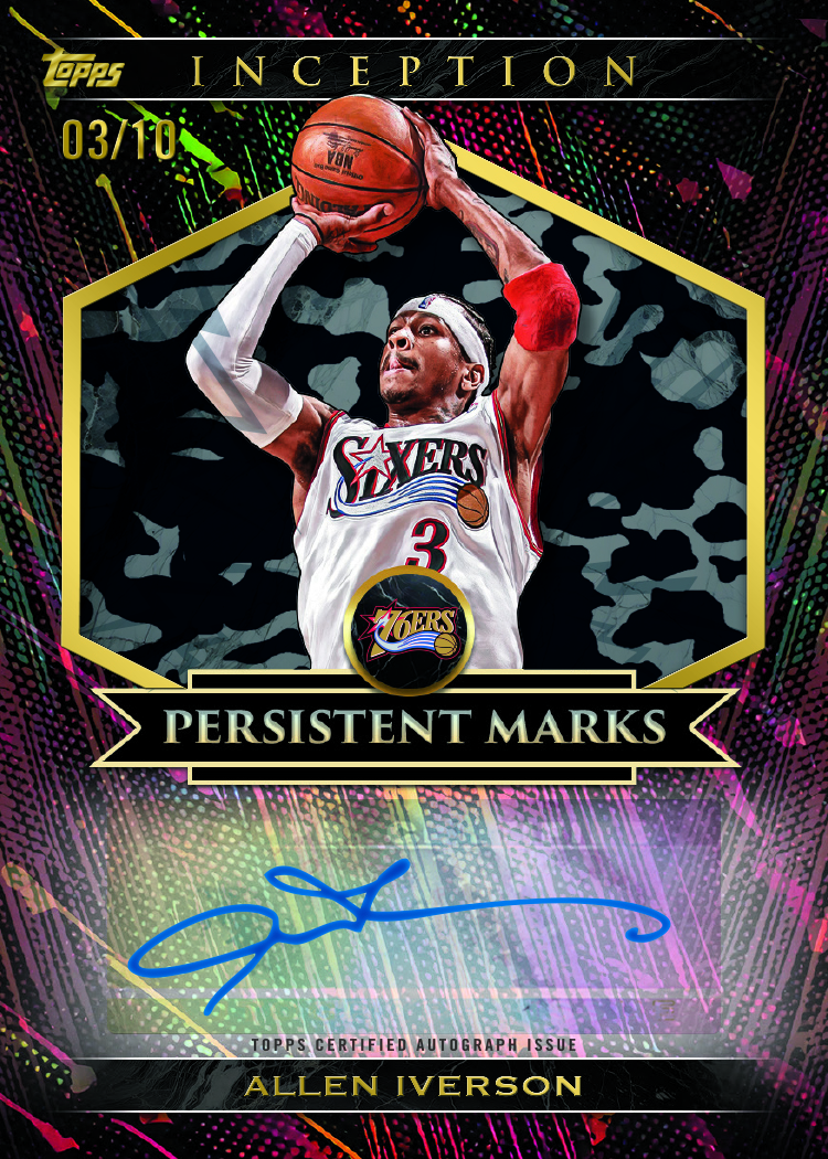 Example Topps Inception Basketball Card