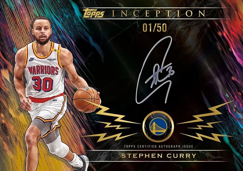 Example Topps Inception Basketball Card