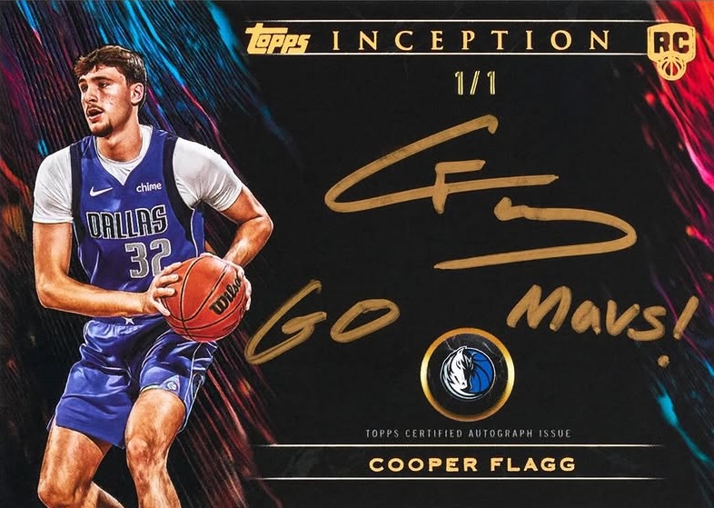 Example Topps Inception Basketball Card