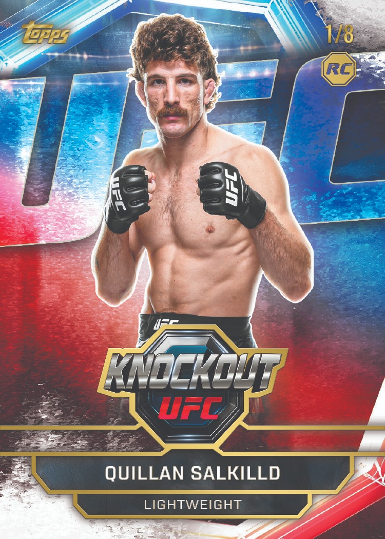 Example Topps Knockout UFC Card