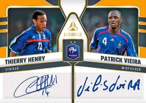 Example Panini Luminance France Card