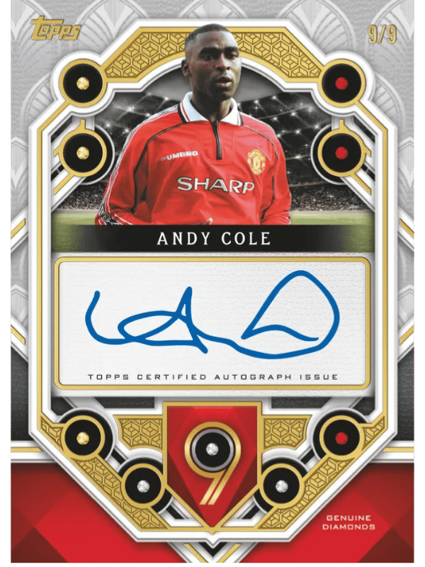 Example Topps Manchester United Palatial Card