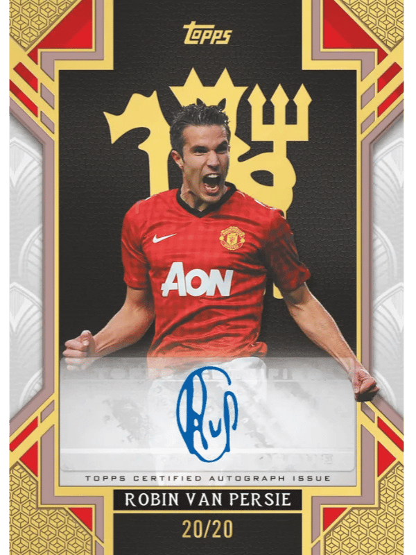 Example Topps Manchester United Palatial Card
