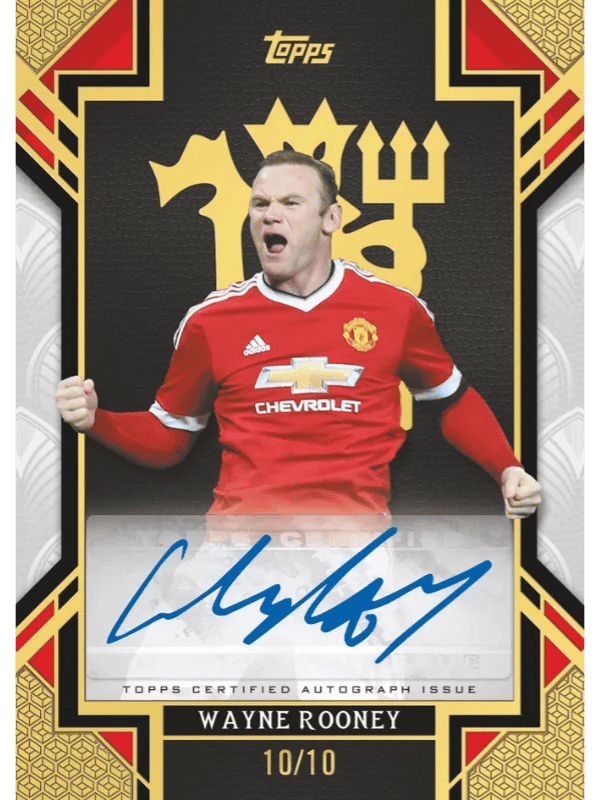 Example Topps Manchester United Palatial Card