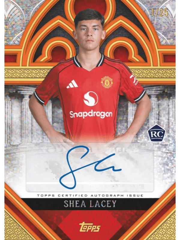 Example Topps Manchester United Palatial Card