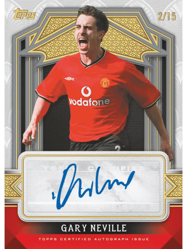 Example Topps Manchester United Palatial Card