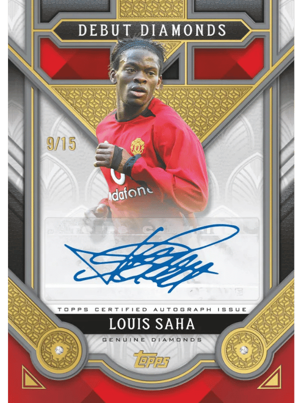 Example Topps Manchester United Palatial Card