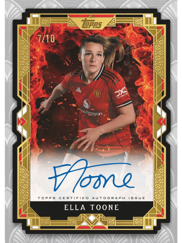 Example Topps Manchester United Palatial Card