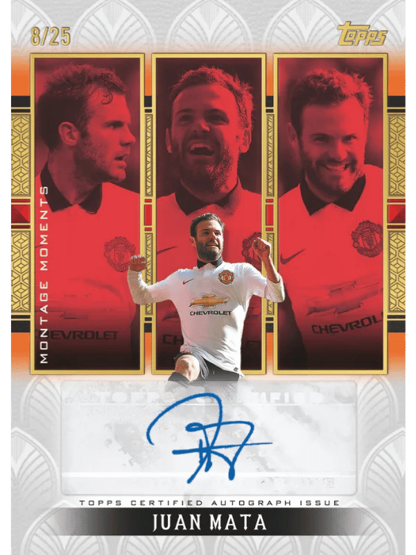 Example Topps Manchester United Palatial Card