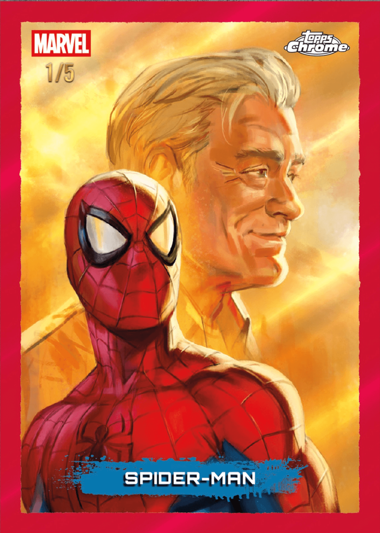 Example Topps Marvel Mint Card