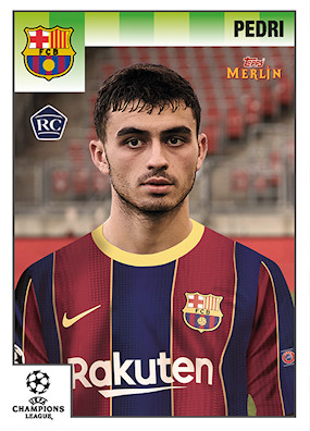 Example Topps Merlin 95 Heritage Card