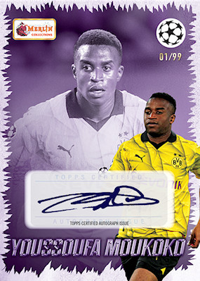 Example Topps Merlin Heritage Card