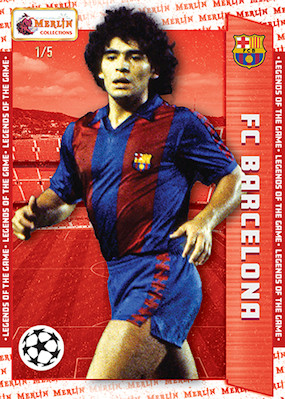 Example Topps Merlin Heritage Card