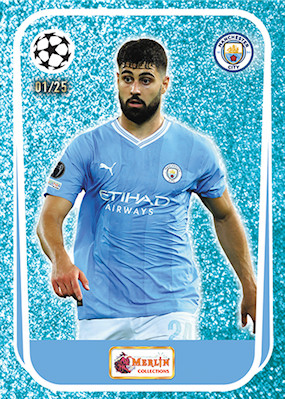 Example Topps Merlin Heritage Card