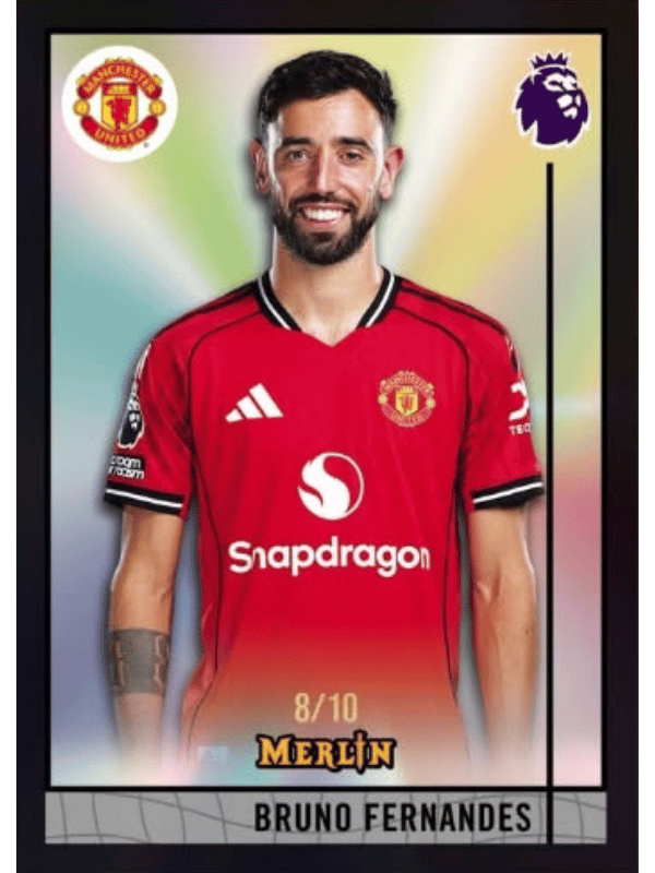 Example Topps Merlin Premier League Card