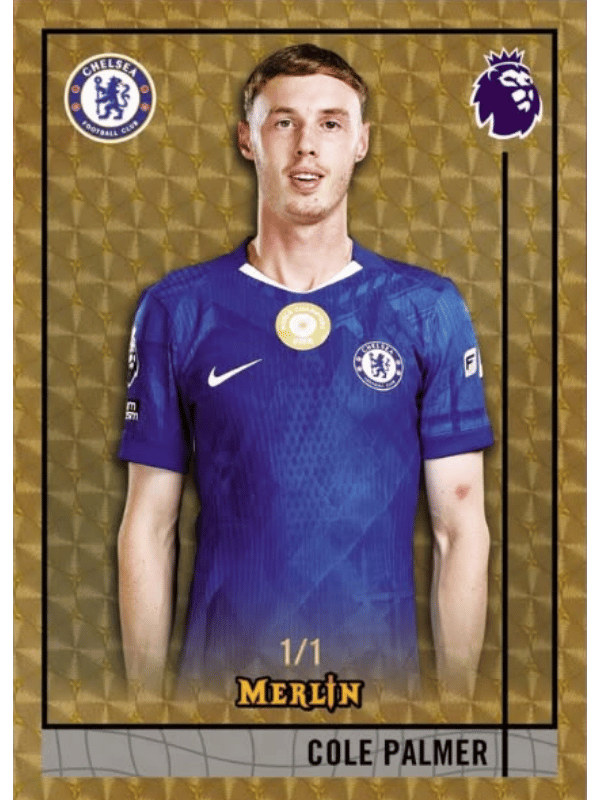 Example Topps Merlin Premier League Card
