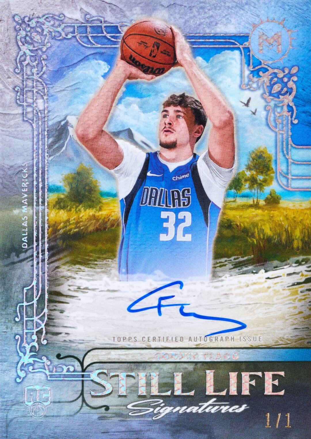 Example Topps Motif Basketball Card