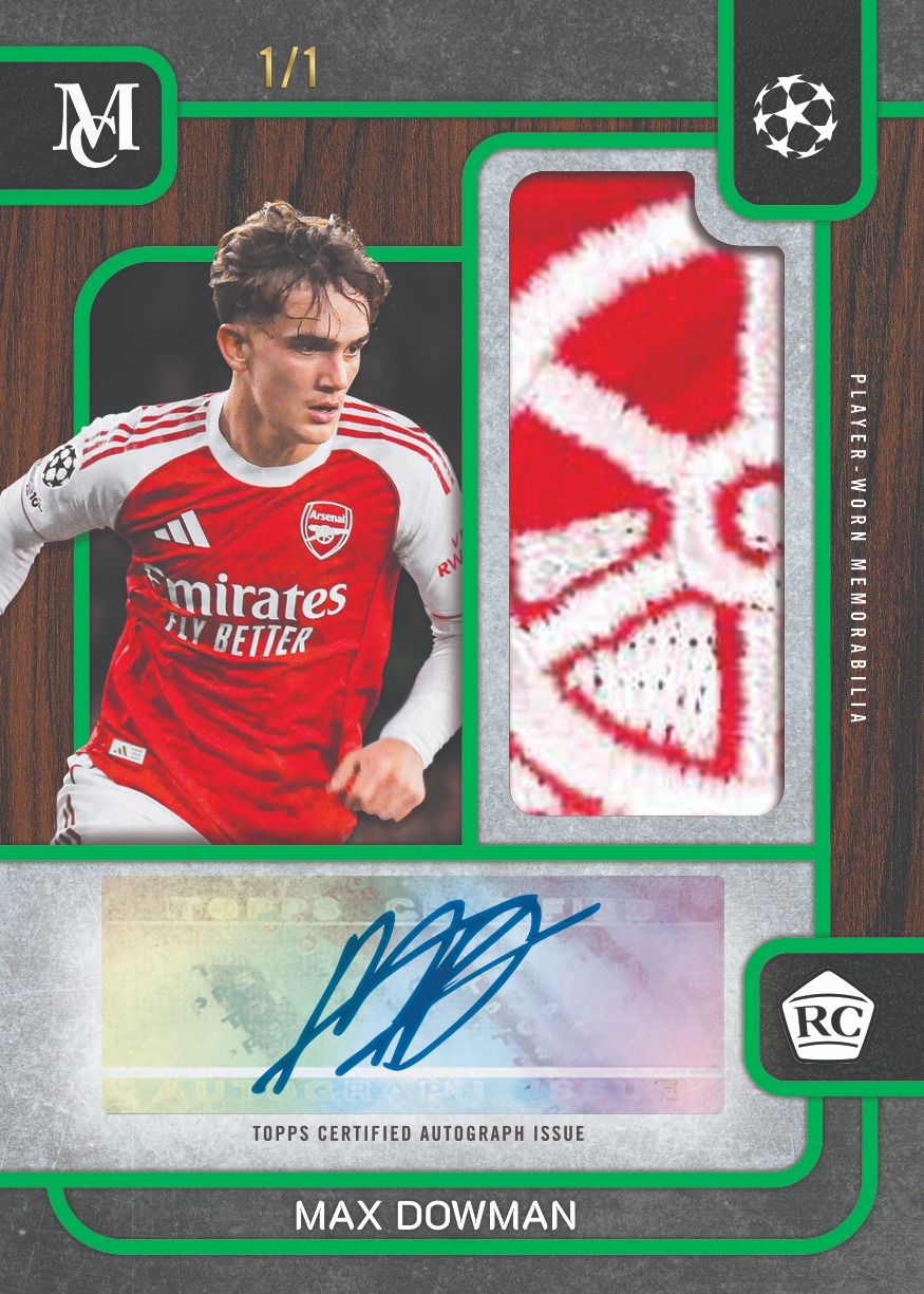 Example Topps Museum UCC Card