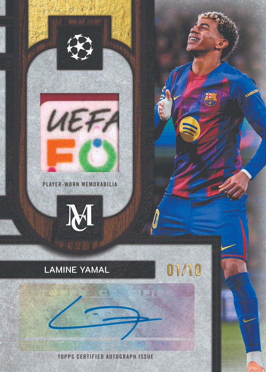 Example Topps Museum UCC Card