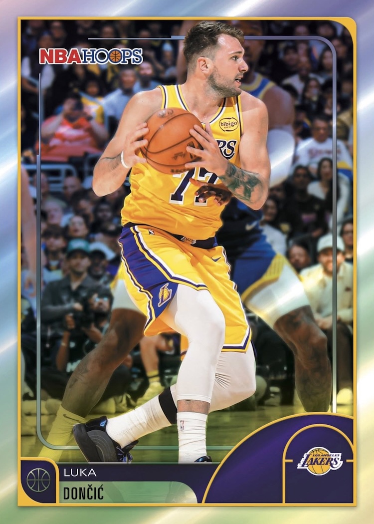 Example Topps NBA Hoops Card