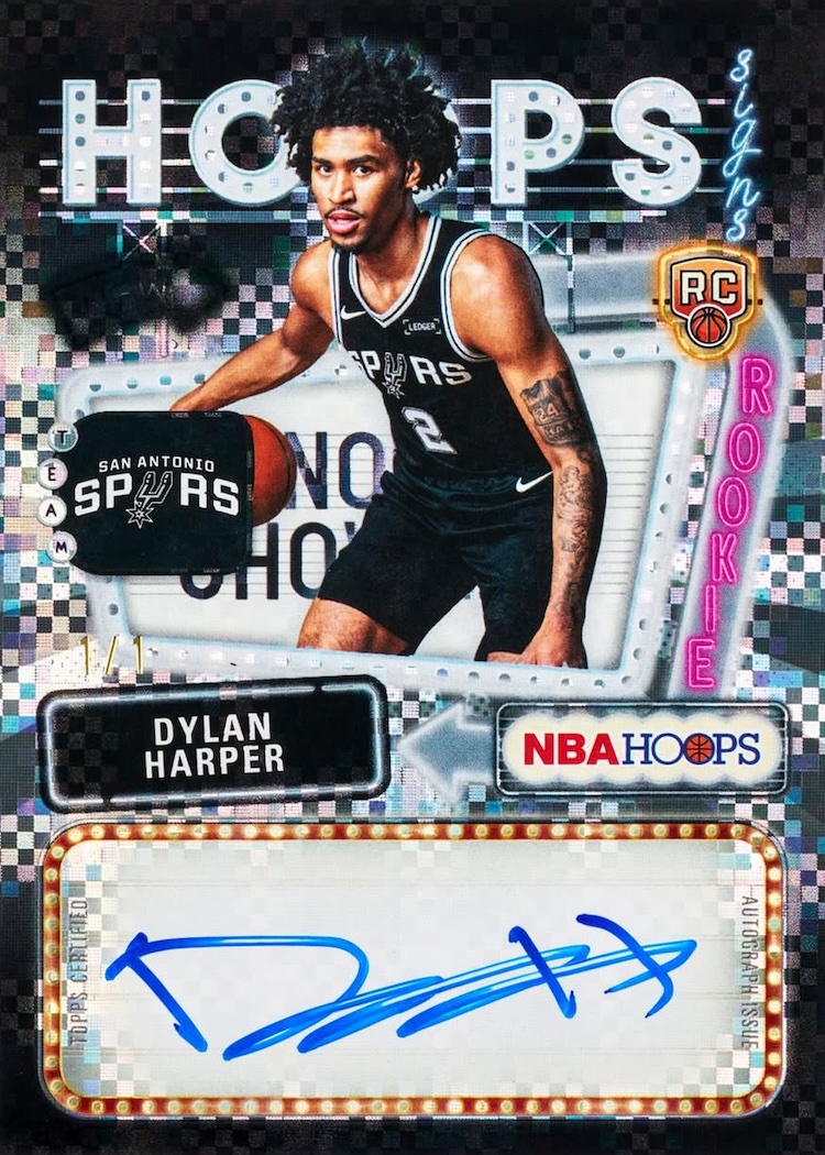 Example Topps NBA Hoops Card