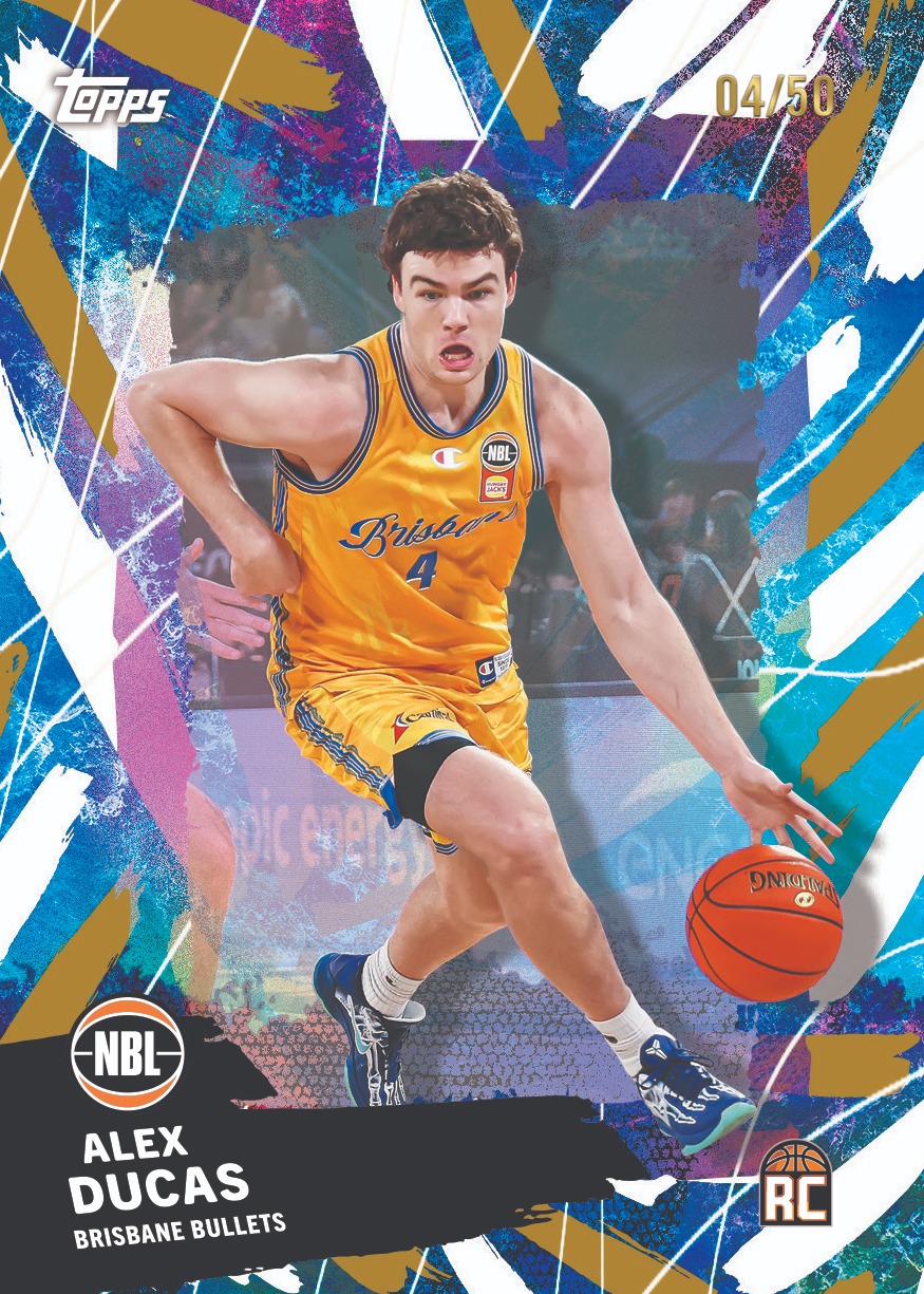 Example Topps NBL Basketball Card