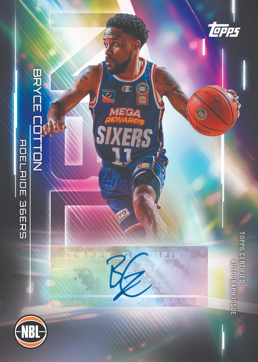 Example Topps NBL Basketball Card
