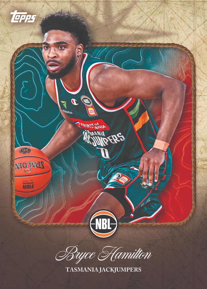Example Topps NBL Basketball Card