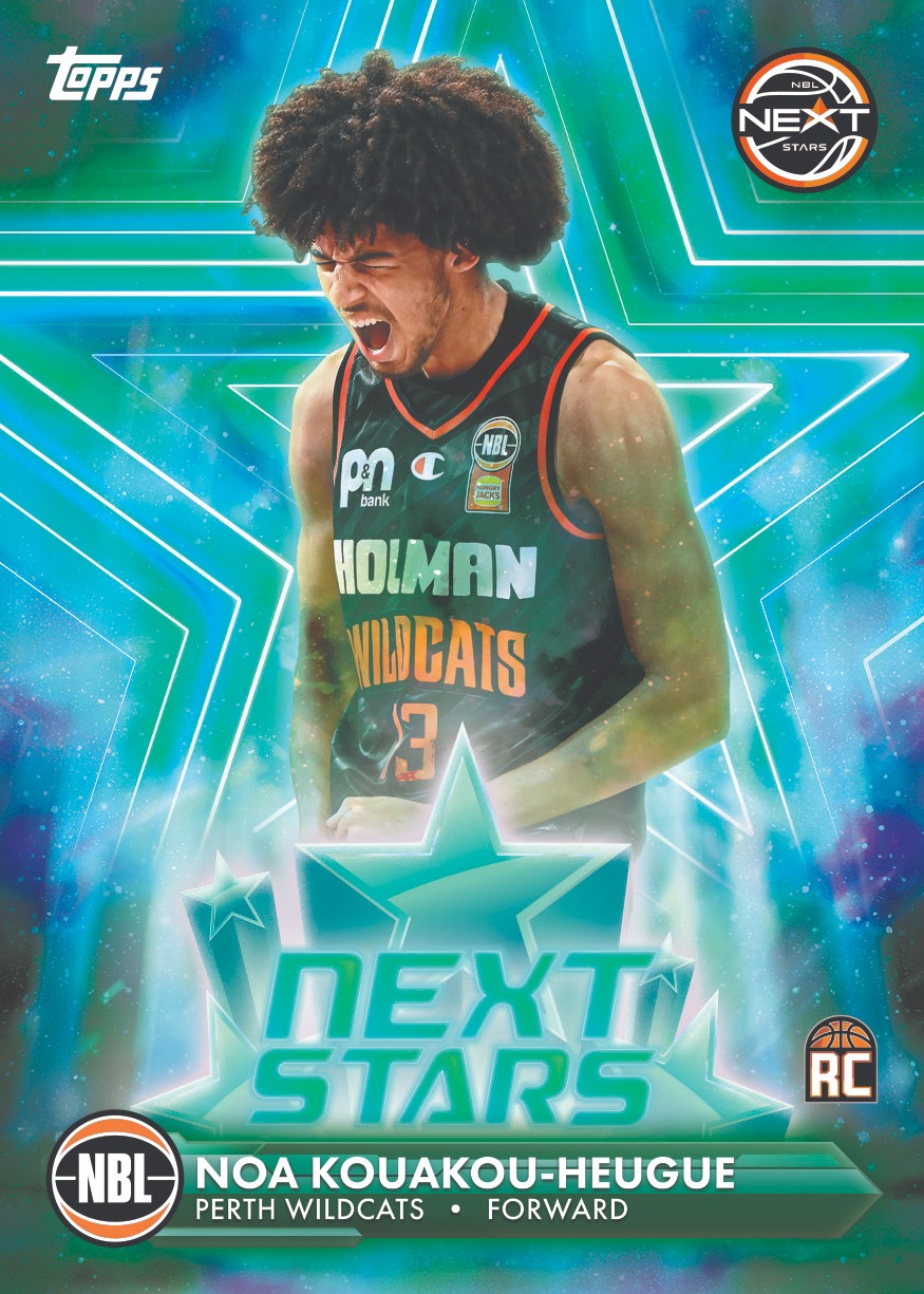 Example Topps NBL Basketball Card