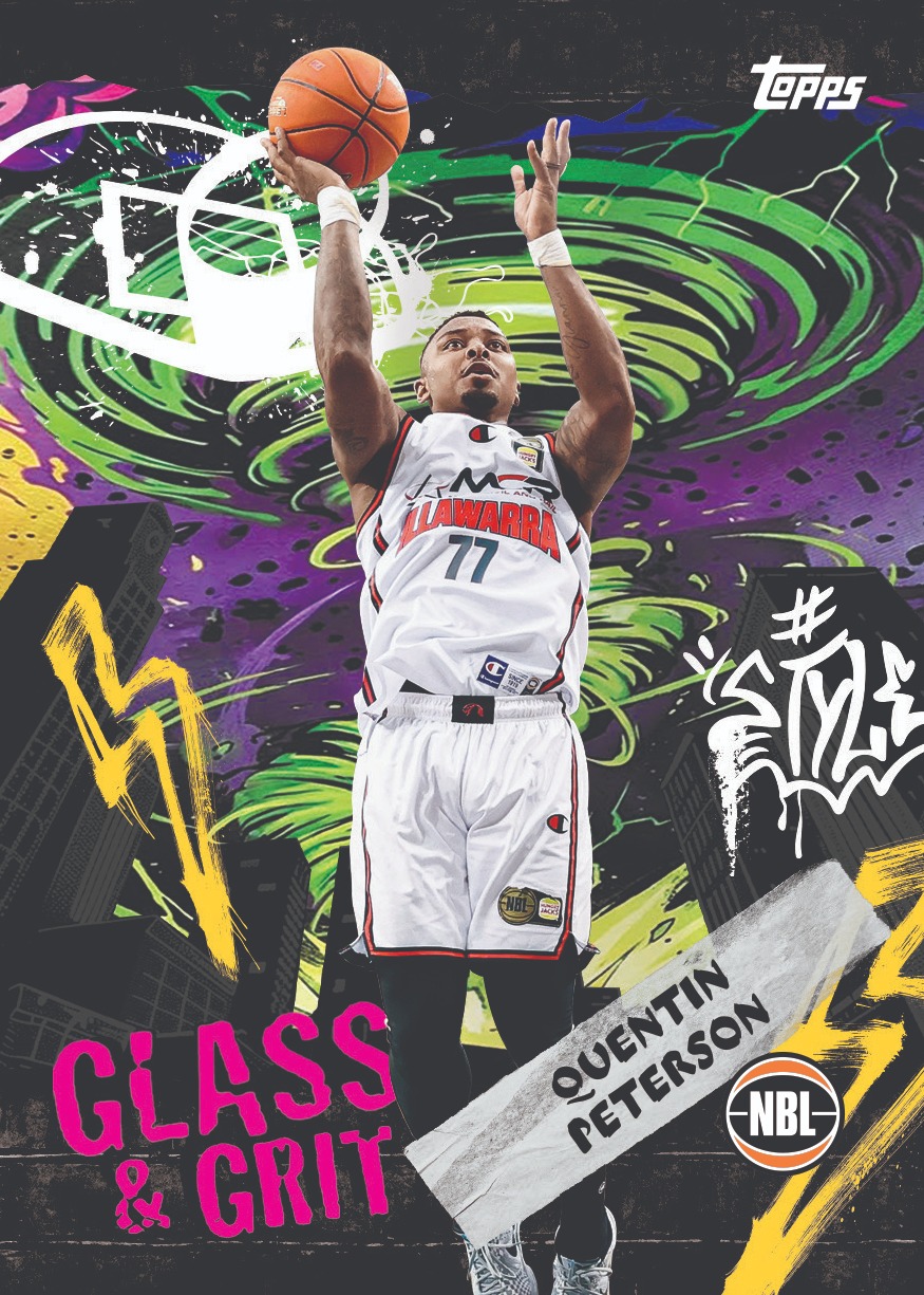 Example Topps NBL Basketball Card