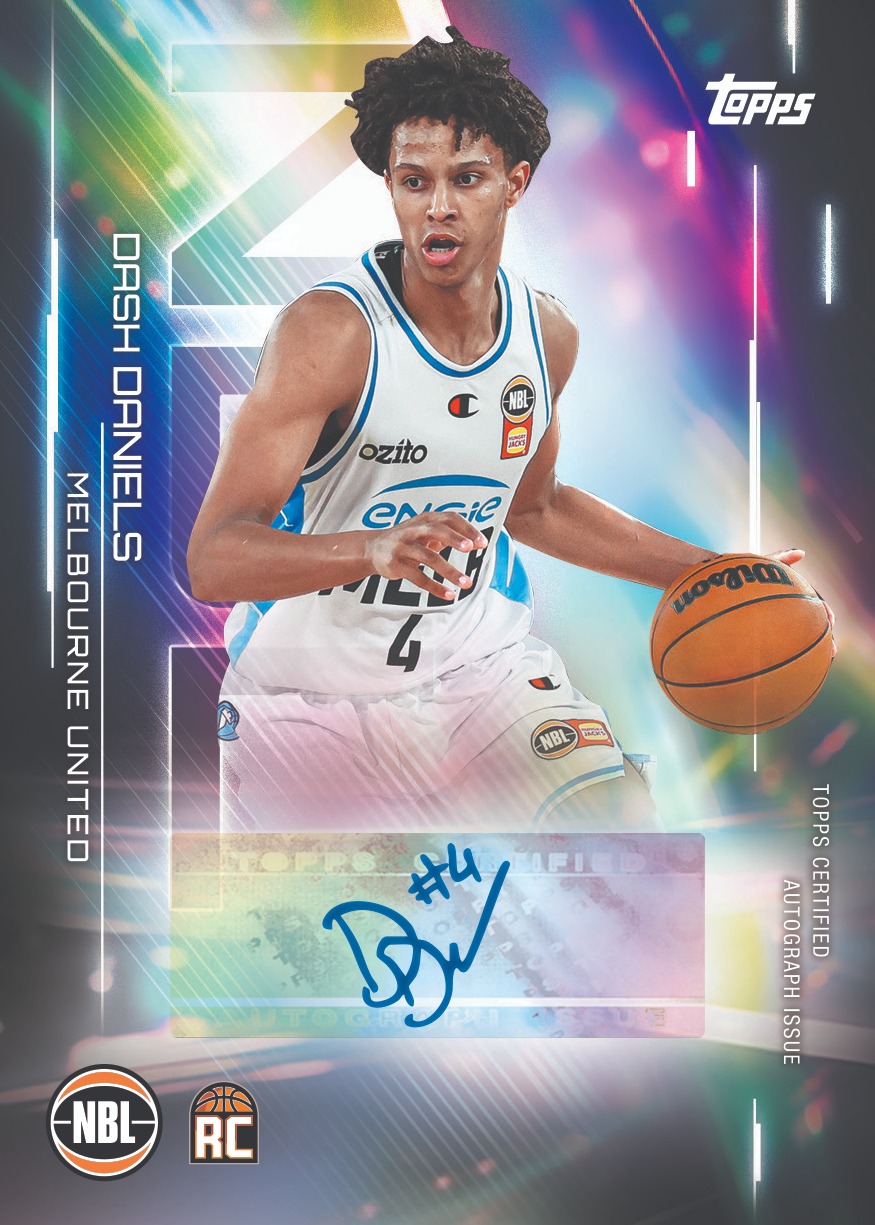 Example Topps NBL Basketball Card