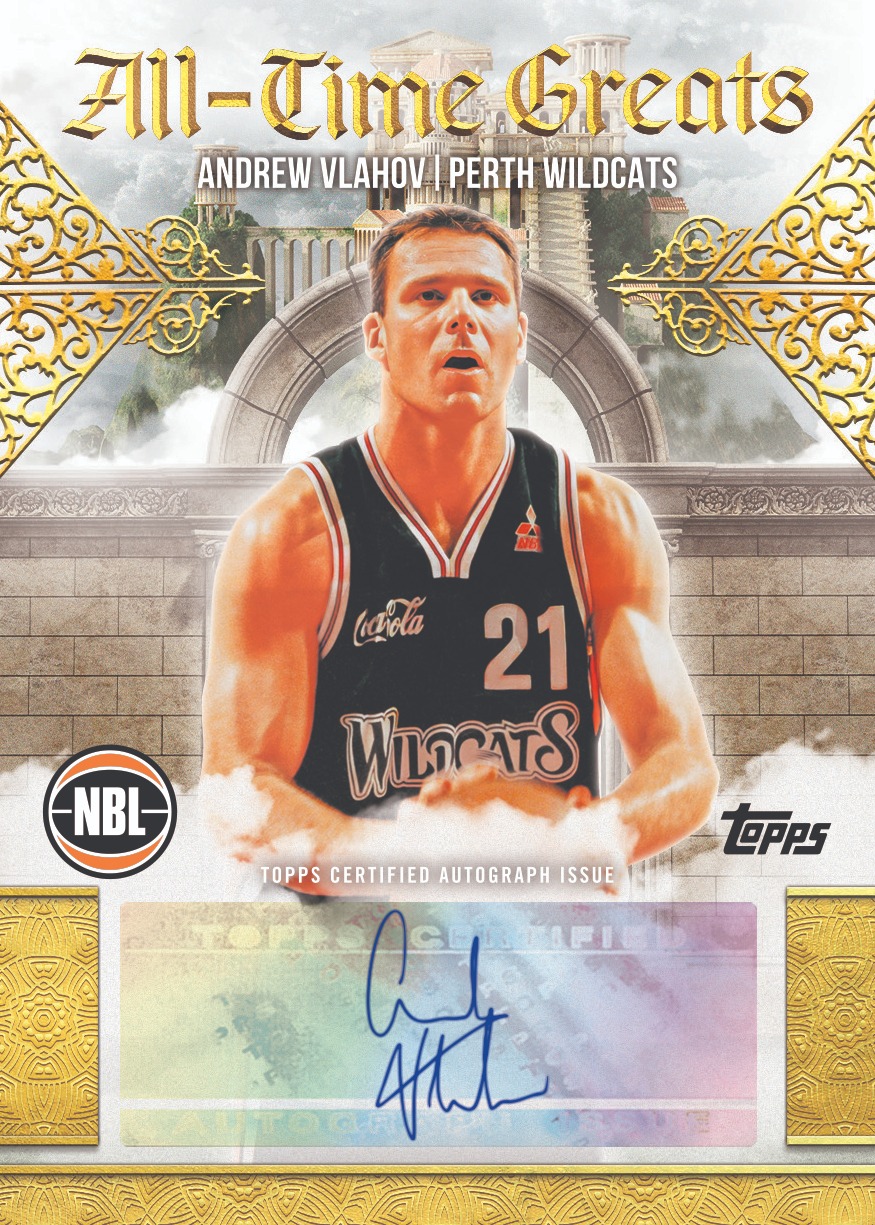 Example Topps NBL Basketball Card
