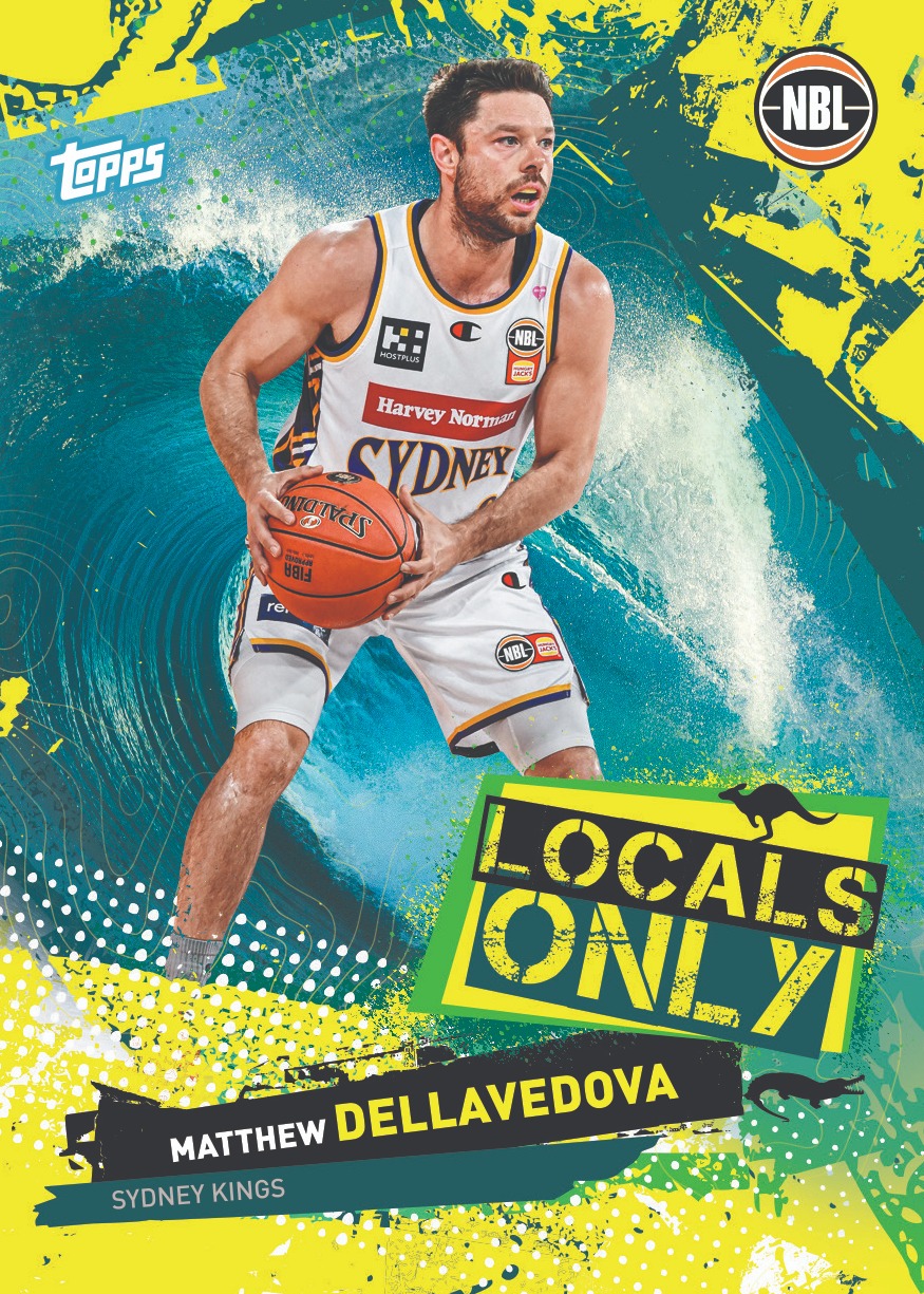 Example Topps NBL Basketball Card