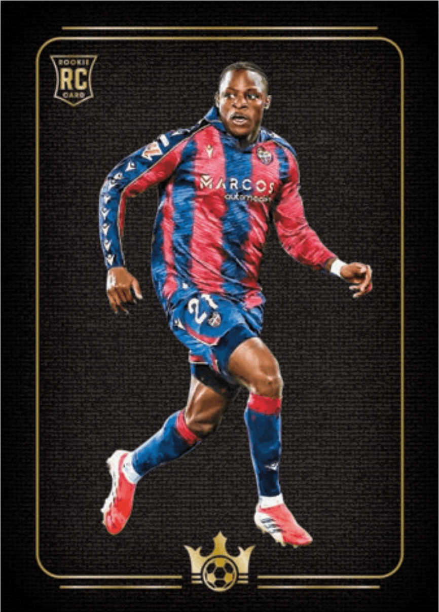 Example Panini La Liga Pitch Kings Card