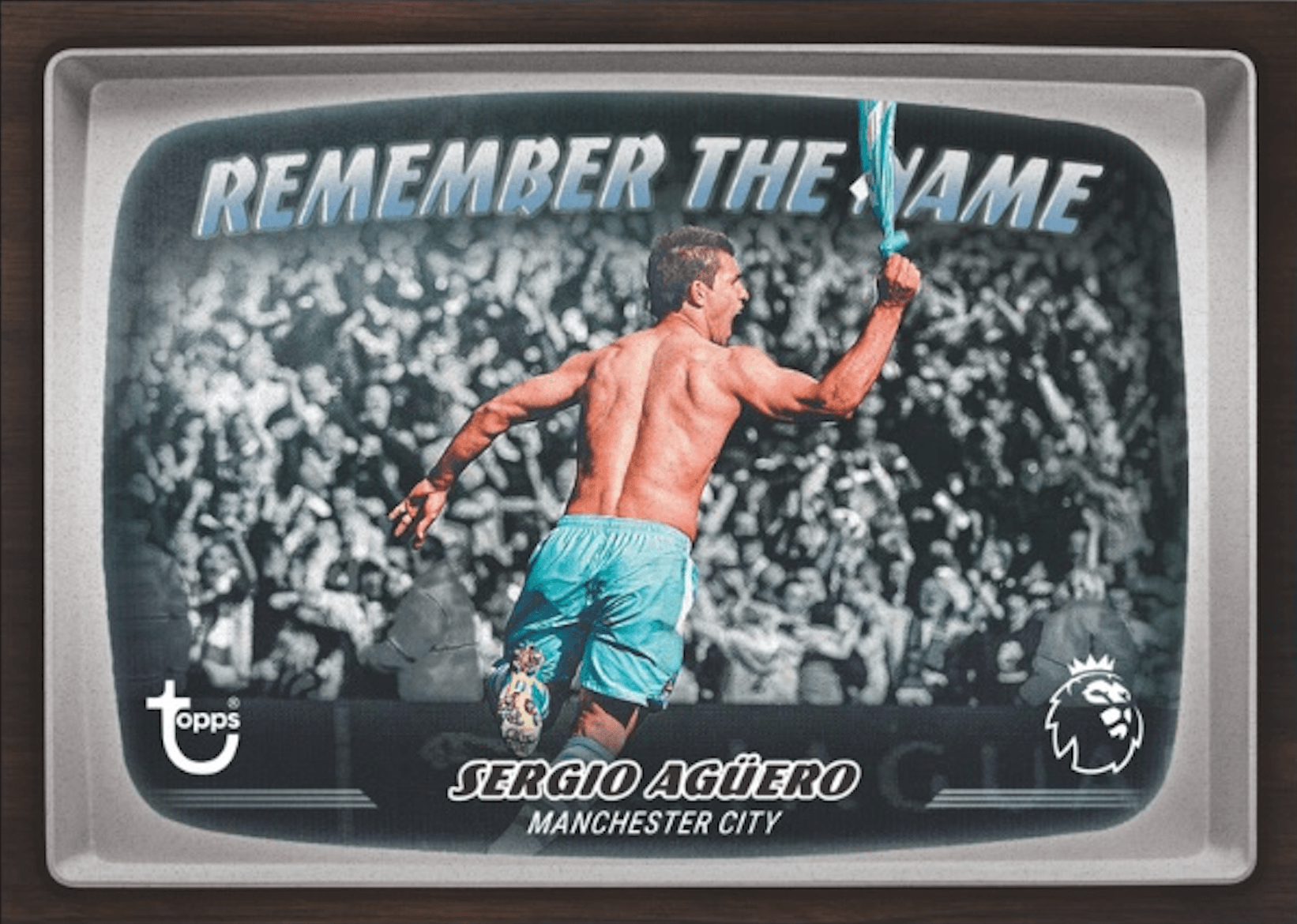 Example Topps Premier League Card