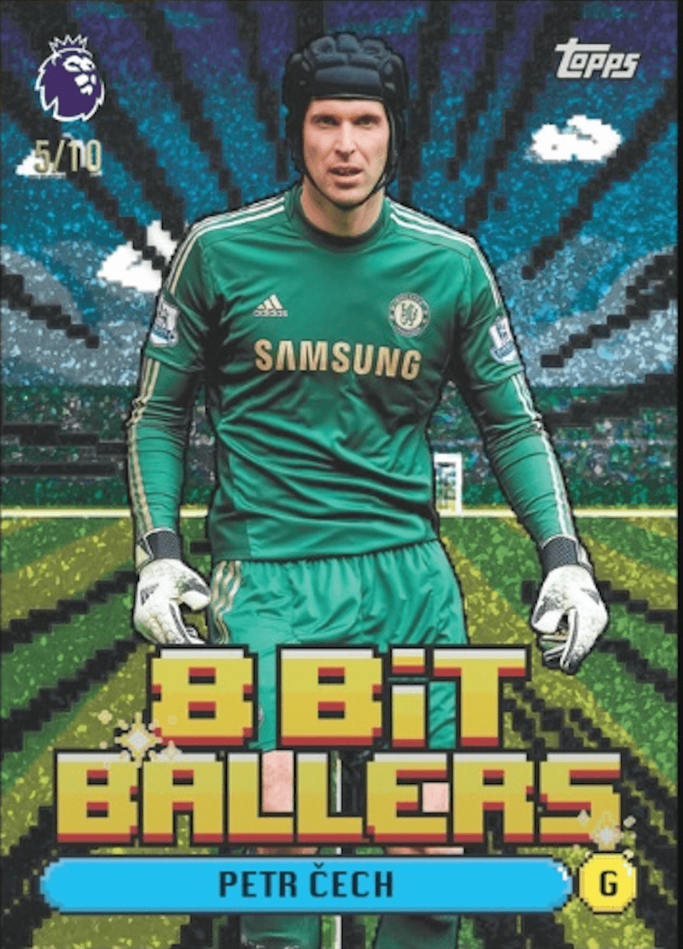 Example Topps Premier League Card