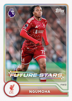 Example Topps Premier League Card