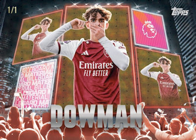Example Topps Premier League Card