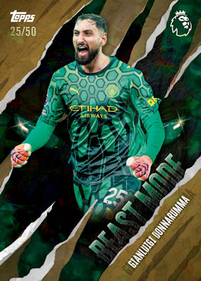 Example Topps Premier League Card