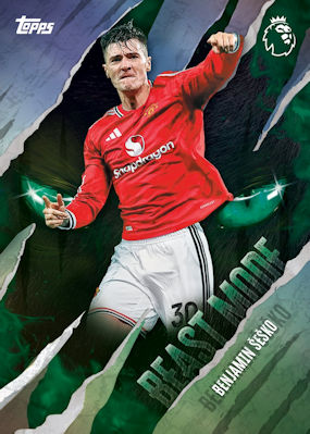 Example Topps Premier League Card