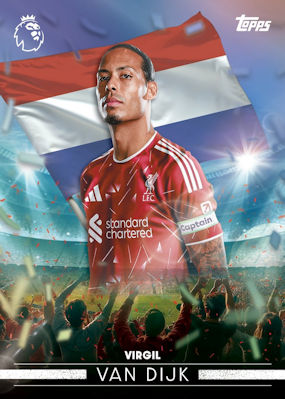 Example Topps Premier League Card