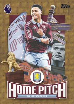 Example Topps Premier League Card