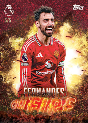 Example Topps Premier League Card