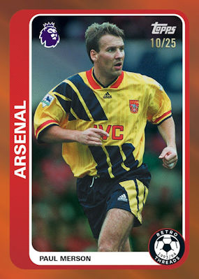 Example Topps Premier League Card