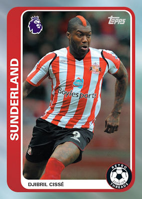 Example Topps Premier League Card