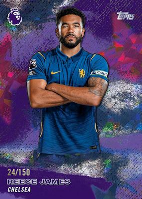 Example Topps Premier League Card